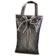 thumbnail image 2 of Bolsa de pañuelos para coche colgante de aspecto encantador bolsa de pañuelos impermeable para todo tipo de vehículos Bowknot negro, 2 of 5