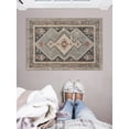 thumbnail image 4 of Great Zero Marle Ivory & Blue 2' x 3' Accent Rug, 4 of 5