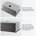 thumbnail image 7 of PROOX 33'' Single Bowl Stainless Steel Drop-In Kitchen Sink with 2 Faucet Holes, 7 of 7