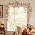 thumbnail image 5 of Garland Neutral Fall Foliage with Small Pumpkins Cream Gourds 5.6 Foot 1 Pack for Mantel Table Thanksgiving Halloween Home Decor, 5 of 5