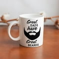 thumbnail image 6 of Great Dads Have Great Beards Mug Coffee Mug 11Oz Ceramic Cute Mugs,Funny Mugs,Gift For Coffee Lovers And Collectors, 6 of 7