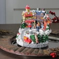 thumbnail image 3 of Northlight Animated Victorian Village Ice Skating Winter Scene Christmas Music Box - 6.5", 3 of 3