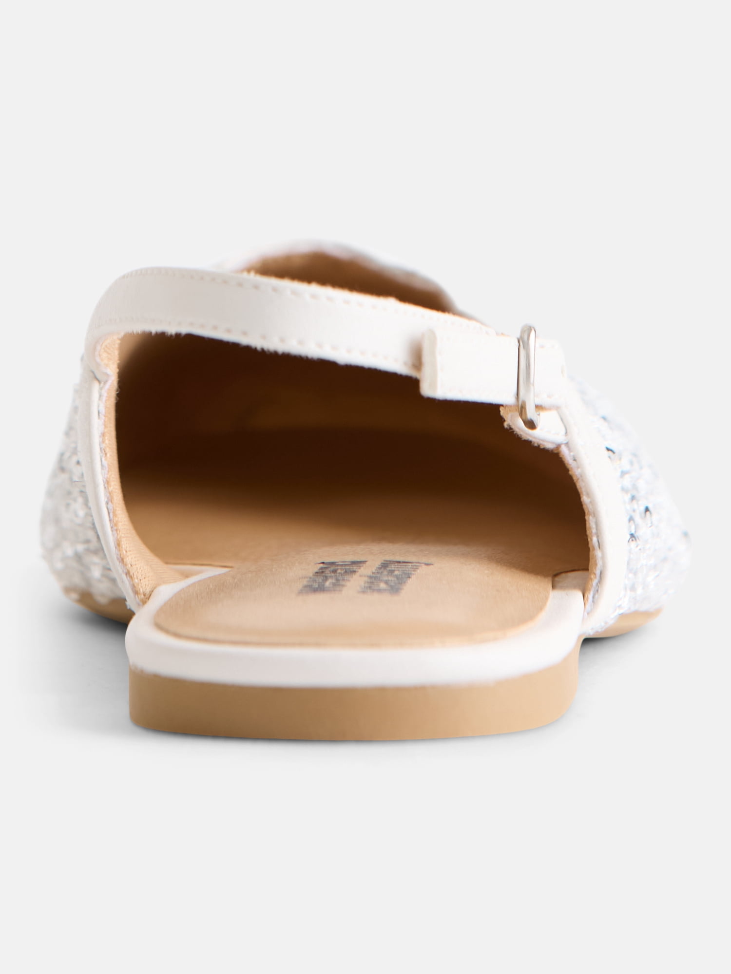 Weekend Academy Girls Sparkly Slingback Flats