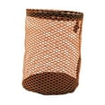 thumbnail image 4 of Bolas de golf Bolsa de almacenamiento Drawstring Multipurpose para playa con accesorios de cierre de cerradura de cable Saco de material portátil Naranja, 4 of 8