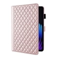 thumbnail image 2 of for Xiaomi Pad 7/7 Pro 2024/Xiaomi Pad 8/8 Pro 2025 11.2 inch Case, Rhombus Pattern Multiple Viewing Angles Stand Slim Folio Cover (Rose Gold), 2 of 6