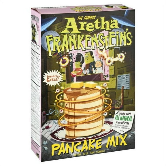 Frankenstein Mills Aretha Frankensteins Pancake Mix, 32 oz