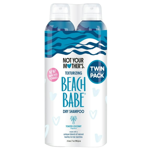Not Your Mother's Beach Babe Texturizing Dry Shampoo, 7 oz, 2 Pack