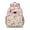 Pink-1, variant on Sea Life Students Backpack With Nautical Crab, Tropical Watercolor Cartoon Vintage Ocean Marine Beach Colorful Design
