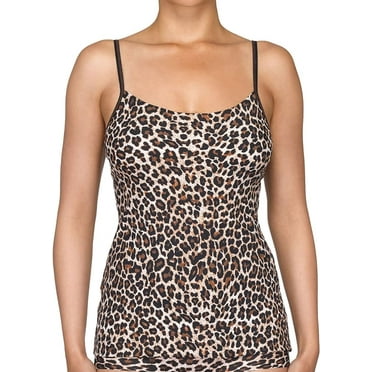 hanky panky Leopard Bare Basic Cami, Brown/Black Leopard, Large