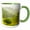 Green/White, variant on 3drose, Italy, Tuscany, Misty Countryside., 11oz Mug