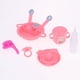 thumbnail image 5 of de Cubiertos de Simulación de Plástico de 8 Piezas, Modelo de Vajilla, Accesorio de Muñeca, Rosa, 5 of 9