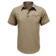thumbnail image 2 of CaiJunJia George Polo Shirt,Men's Classic Fit Short Sleeve Dual Tipped Collar Polo Shirt, 2 of 6