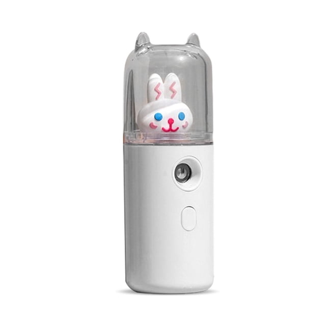 Matsuzay Fabricante de rociador de niebla 30ml humidificador nebulizador apagado automático vapor facial senderismo interior al aire libre Humidificadores Tipo 2 Blanco