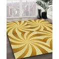 thumbnail image 3 of Ahgly Company Machine Washable Indoor Rectangle Transitional Dark Orange Area Rugs, 4' x 6', 3 of 7