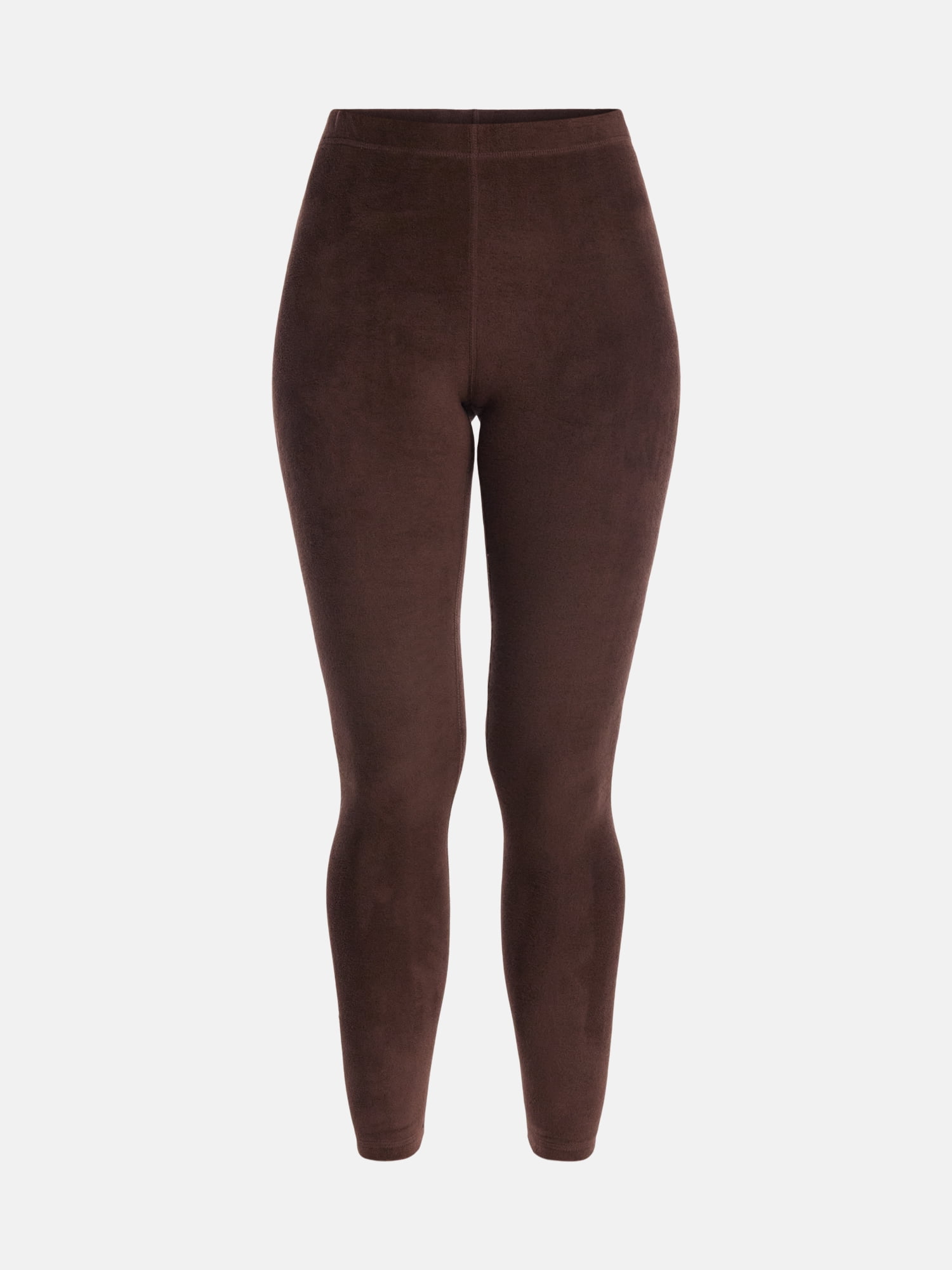 ClimateRight by Cuddl Duds Stretch Fleece Women's Mild Natural Rise Base Layer Thermal Legging, Sizes XS to 4X
