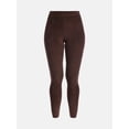 thumbnail image 5 of ClimateRight by Cuddl Duds Stretch Fleece Women's Natural Rise Base Layer Legging, Sizes XS to 4X, 5 of 5