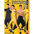 thumbnail image 4 of Underwraps Bruce Lee Gung Fu Suit Adult Costume | LG/XL Male, 4 of 5