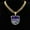 Gold-18inch, variant on Men Women Hip Hop Letters KINGS Pendant Necklace Crystal Cuban Chain HipHop Iced Out Bling Necklaces Fashion Charm Jewelry