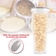 thumbnail image 4 of Organizador de cocina de color caqui portátil para almacenar fideos y cereales, arroz, frijoles y alimentos secos, 4 of 8