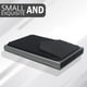 thumbnail image 1 of Portatarjetas RFID Estuche para tarjetas de crédito bancarias de aluminio Smart Quick Release (Gris), 1 of 5