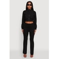 thumbnail image 2 of Womens Pull On Pintuck Flared Pants, 2 of 4