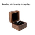 thumbnail image 3 of Sonducket Caja de joyería de Matrimonio Anillo de bodas Pendientes Caja de exhibición Bolsillo Hogar Dormitorio Empaquetado Contenedor de Type11 NO11, 3 of 6