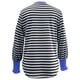 thumbnail image 5 of MHFRRA Blusa Informal Cómoda de Manga Larga con Cuello Redondo y Rayas a La Moda, Suave y Elástica, para Uso Diario Negro, 5 of 5