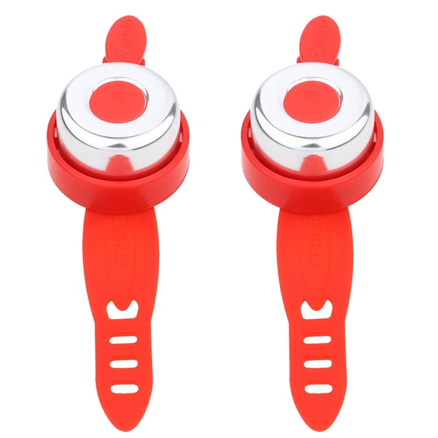 Weiweiguan 2Pcs Plastic Scooter Bells Removable Skateboard Bells Convenient Bicycles Bells Scooter Accessory