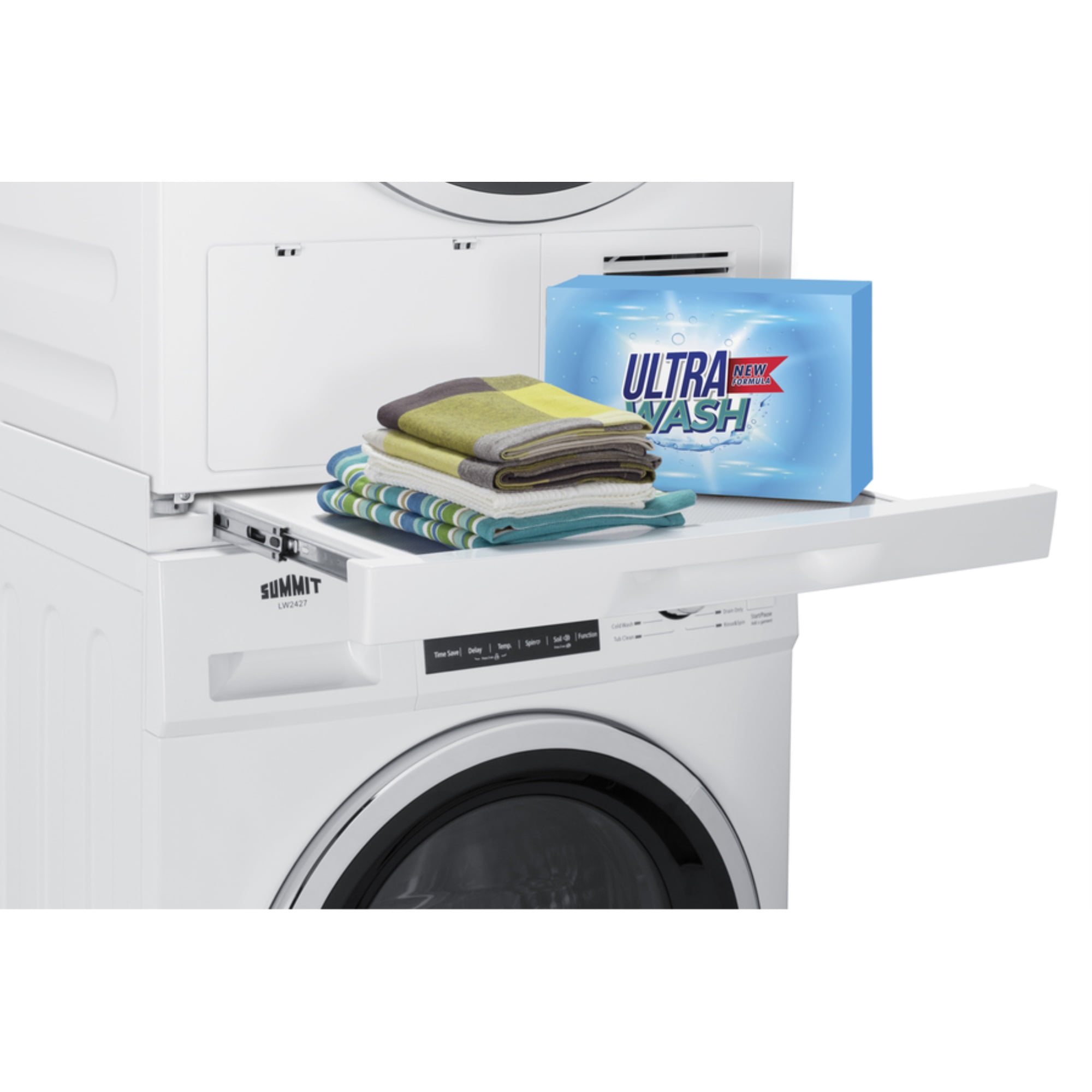 Stacking kit for front load wahser-dryer