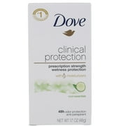 Dove Clinical Protection Anti-Perspirant Deodorant Solid, Cool Essentials 1.70 oz (Pack of 2)