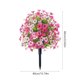 thumbnail image 3 of Spring Violet Ground-Stick Wedding Aisle Markers Artificial Flowers For Spring Seasonals Decorations Faux, 3 of 6