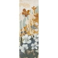 thumbnail image 3 of Goldberger, Jennifer 11x24 Black Modern Framed Museum Art Print Titled - Drippy Flower Abstract II, 3 of 5