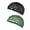 Green, variant on 2Pcs Nightcap Thick Yarn Crochet Elastic Hollow Out Net Mesh Cap for Sleeping Daily Wear Sleeping Hair Cap for Short to Medium Length Hair