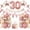 A003- Rose Gold (Style C), variant on Rose Gold Birthday Party Decorations Balloon Set - Includes Happy Birthday Banner, Number 30 Foil Balloon, Confetti Balloons, Bunting Flags for Women, Girls, 30th Birthday Celebrations