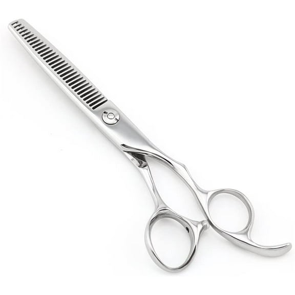NOGIS 6.5” Hair Cutting Scissors, Professional Barber Hairdressing Texture Haircut Thinning Shears Sharp Stainless Steel Blades for Women Men Grooming Trimming Home Salon