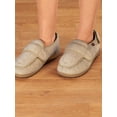 thumbnail image 4 of Silver Steps Adjustable Edema Slippers, Beige, XS, 4 of 8