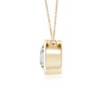 thumbnail image 2 of Angara Collier Diamant Naturel - Collier Solitaire Diamant Rond avec Lunette en Or Jaune 14K pour Femmes, 2 of 10