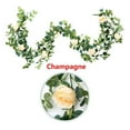 thumbnail image 2 of 1.8M Artificial Eucalyptus Garland Hanging Rattan Wedding Greenery Home Decor Table Christmas Party Decorations Hotel or Cafe Decor, 2 of 9