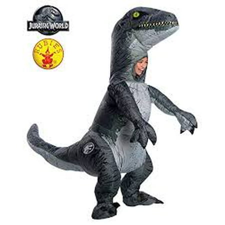 Jurassic World: Fallen Kingdom Velociraptor Adult Inflatable Halloween Costume With Sound
