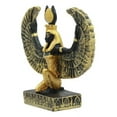 thumbnail image 3 of Egyptian Goddess Of Magic Isis With Open Wings Dollhouse Miniature Statue, 3 of 4