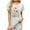 White#2, variant on Casual Blouses for Women Summer Outfits Women's Floral Graphic Tees Short Sleeve Casual T-Shirts Boho Style Cute Summer Loose Fit Tops