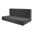 thumbnail image 1 of Almencla 4 Pieces RV Seat Covers Soft Bench Covers Camper Cushion Covers for Trailers grey, 1 of 8