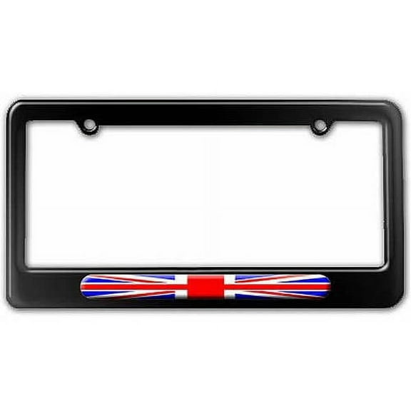 UK Flag United Kingdom, British Flag License Plate Tag Frame, Multiple Colors