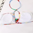 thumbnail image 4 of Gibobby Conjunto de Bañador Sexy Bikini de mujer Cintura alta Sexy Estampado floral Correa Split Floral Traje de baño popular(Amarillo,G), 4 of 5