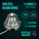 thumbnail image 4 of Plafón Led Bicolor para Vehículos Pesados - EVOLUM - Modelo Luz Estrella Bicolor - Material Resistente al Agua y Polvo - Voltaje 12V - 24V - (Ámbar / Rojo), 4 of 6