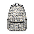 thumbnail image 1 of Rustic Vintage Floral Students Backpack Wear-Resistant Outdoor Backpack with Colorful Tropical Flower and Leaves Design, Perfect for School, Camping, and Weekend Getaways, 1 of 5