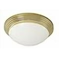 thumbnail image 2 of Good Earth Lighting Adiamo 14-inch Direct Wire Flush Mount Light, Brass, 2 of 4