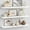 White, variant on White Floating Shelves for Wall 36 Inches Long, Modern Wall Shelf for Living Room Decor, Large Deep Floating Shelf for Bedroom Home Office Closet Laundry Room Bathroom (3-Pack)