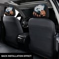 Film Scream Ghostface Killer Car Headrest Cover Protector Accessories