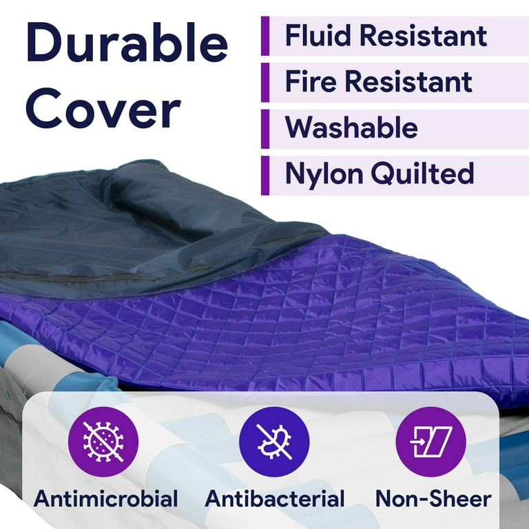 ProHeal Hospital Bed Cover With Defined Bed Rail For Air Mattress
